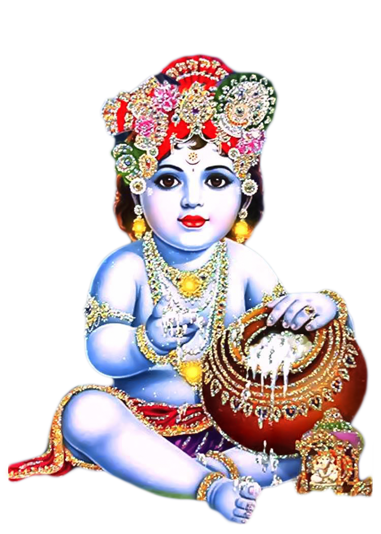 Krishna PNG Image Element (27)