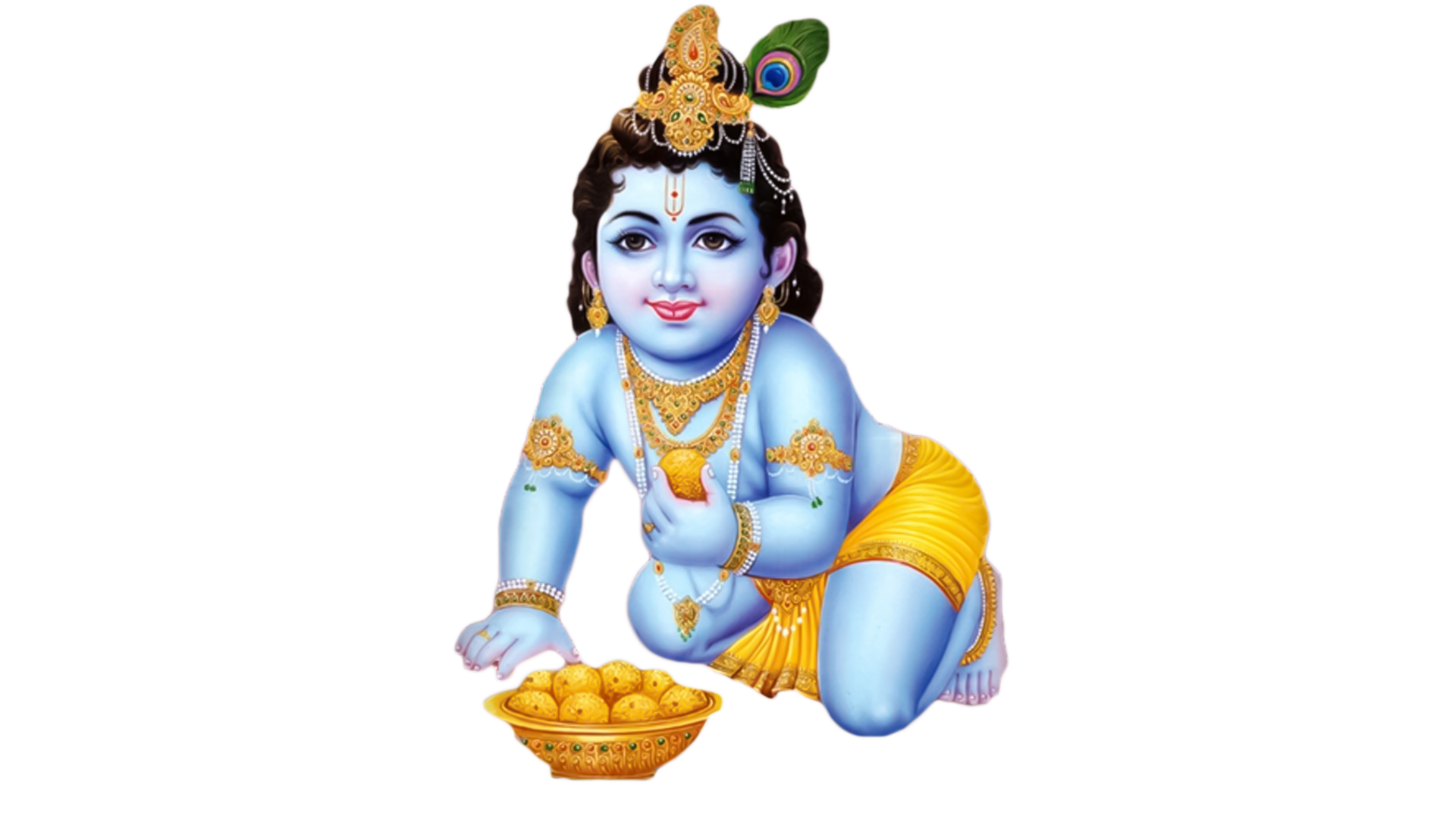 Krishna PNG Image Element (28)