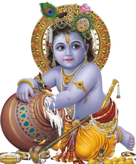 Krishna PNG Image Element (45)
