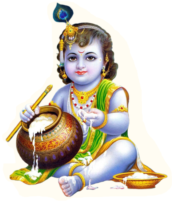 Krishna PNG Image Element (46)