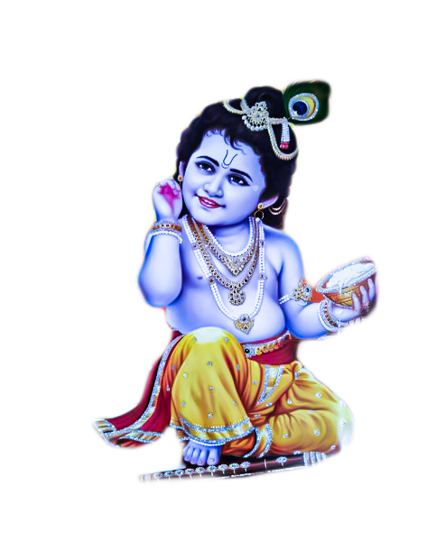 Krishna PNG Image Element (52)