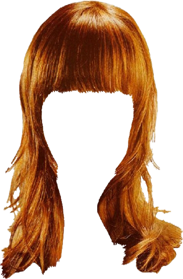 Women False Hair PNG Makeup Element (9)