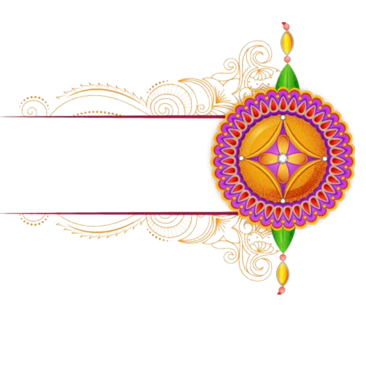 Raksha bandhan Rakhi PNG Image (4)
