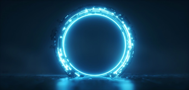 Dark Blue Circle Neon (1)