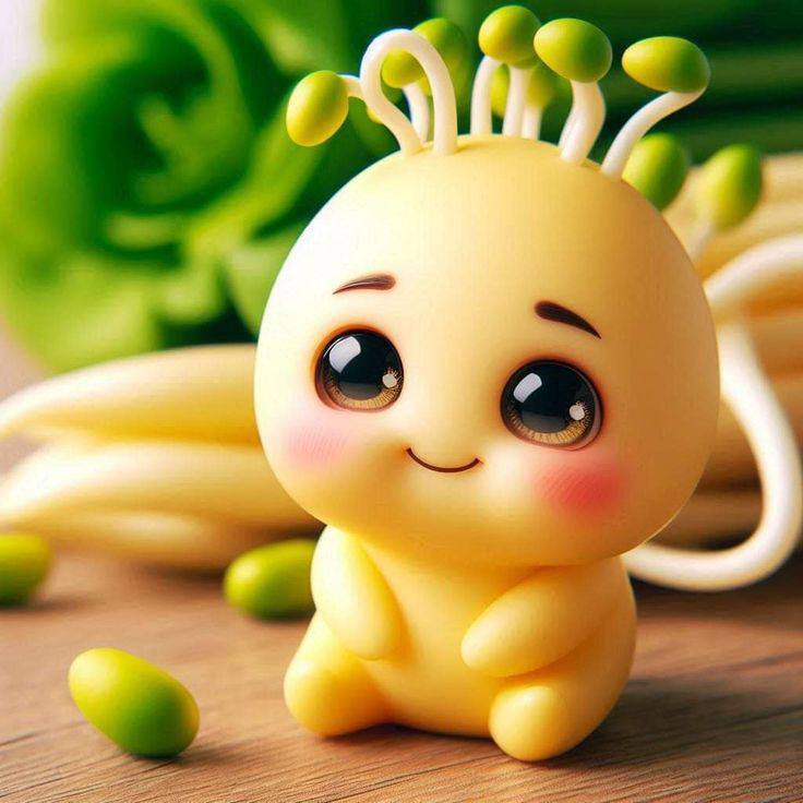 Alien cute kids emotion