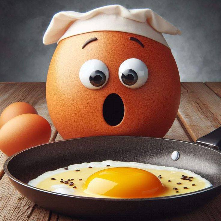 Egg omlet with Emotions