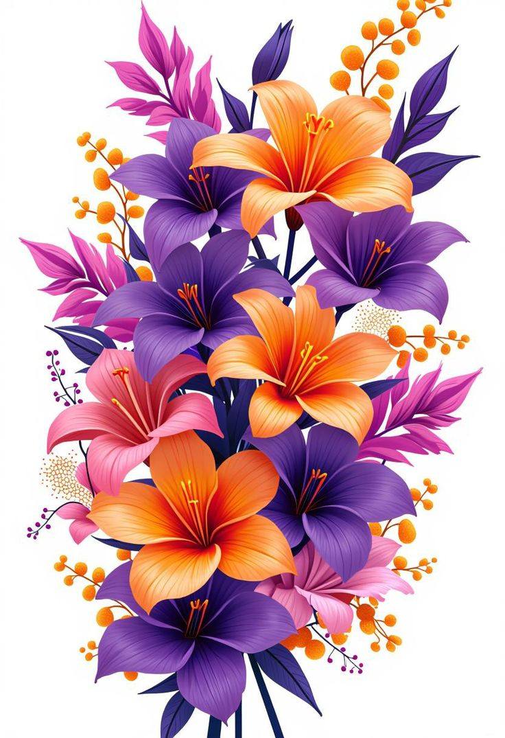 Create Floral Art Image (2)