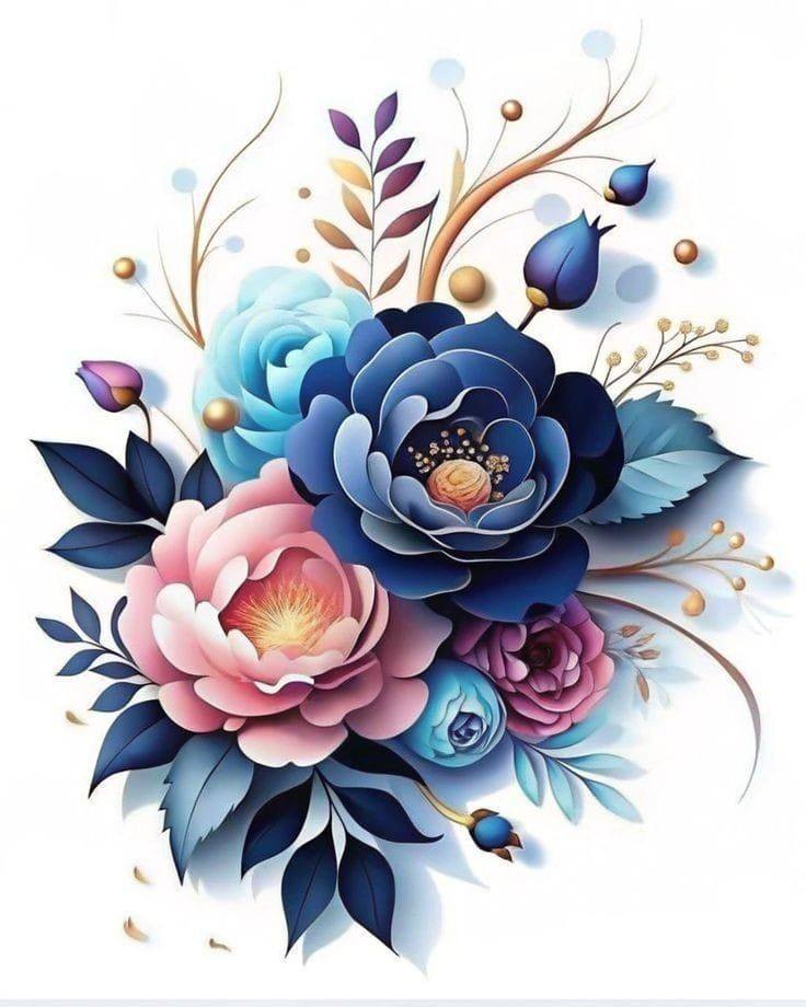 Create Floral Art Image (38)