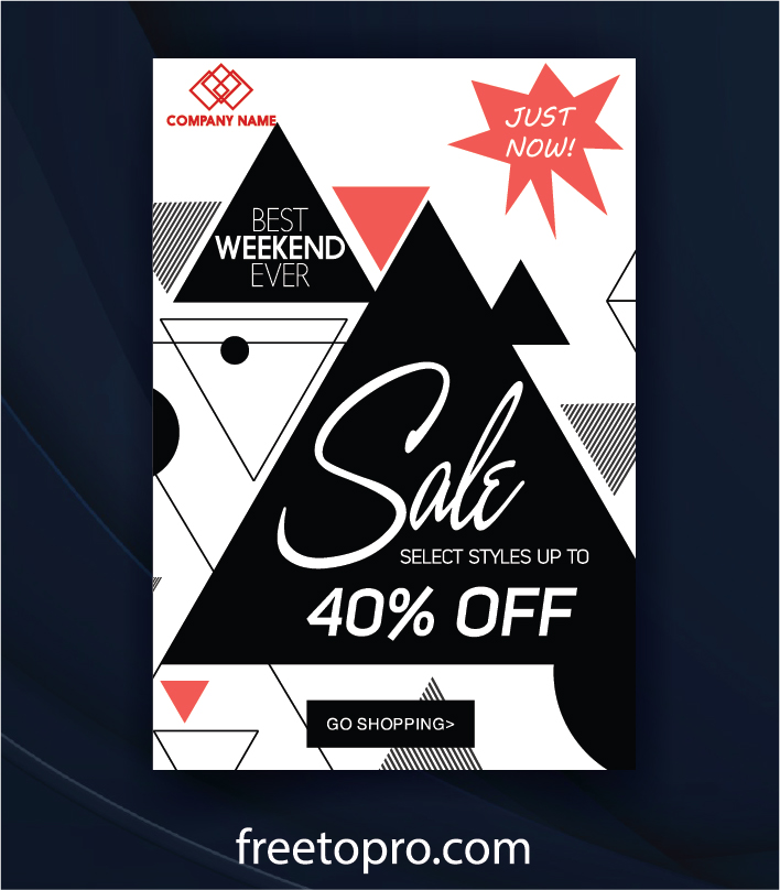 Sale 70% Off EPS Flyer Design
