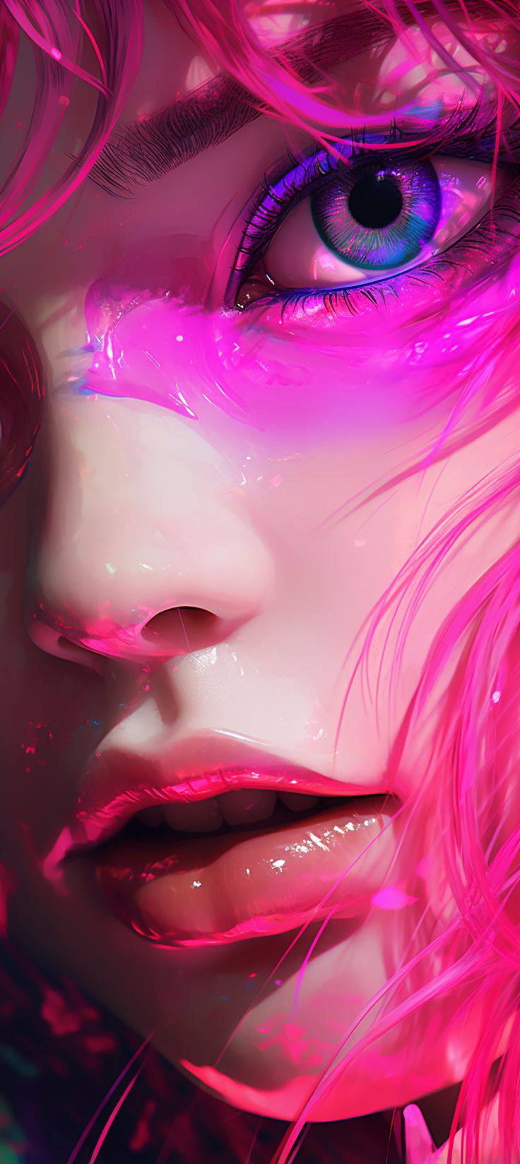 Smartphone Wallpaper Portrait Colorful (25)