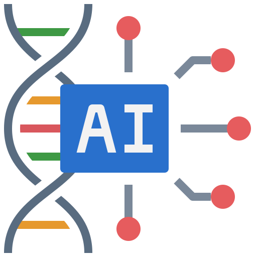 AI DNA Sign PNG Image 