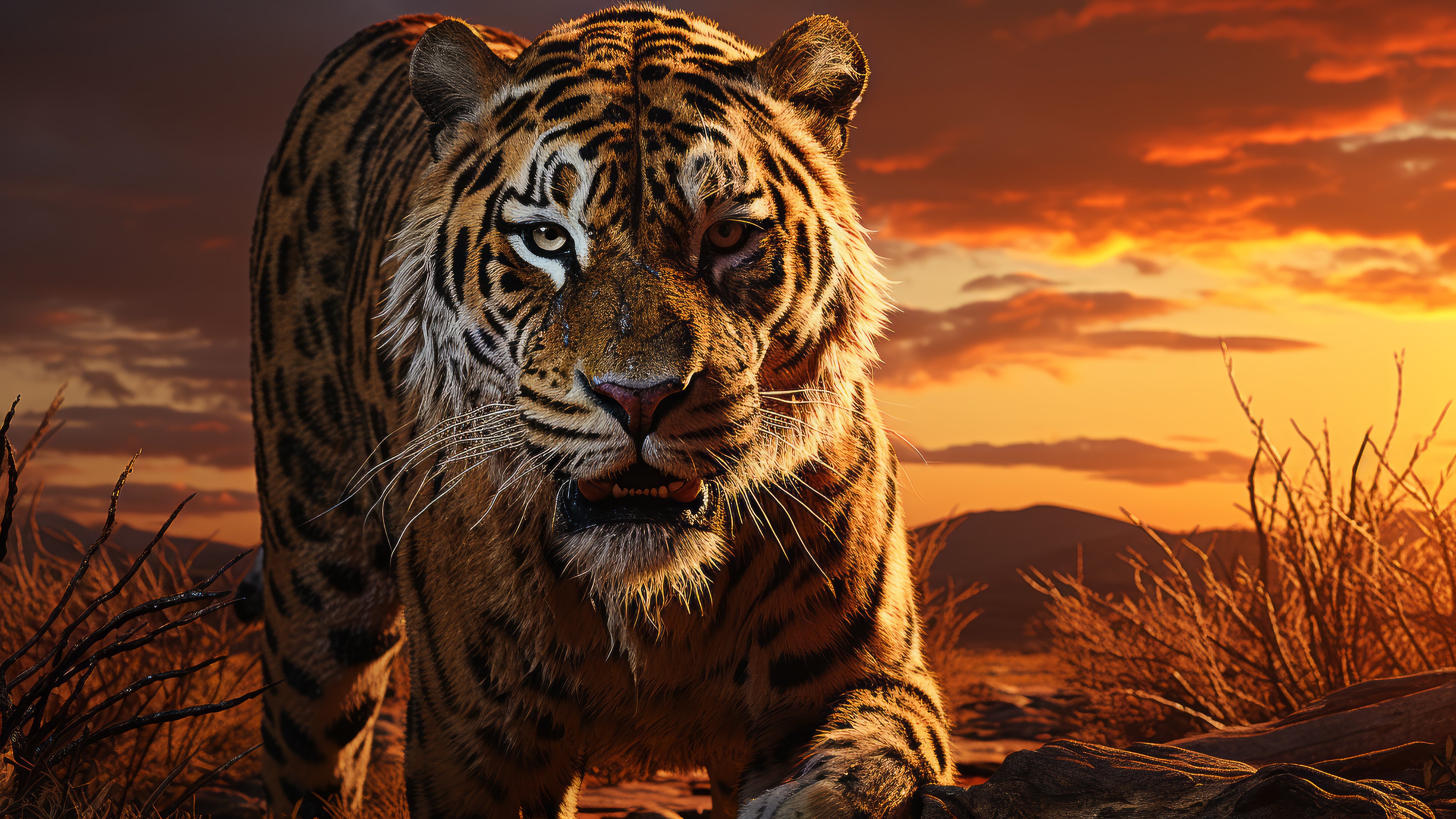 Tiger Animal Wallpaper for Desktop Background