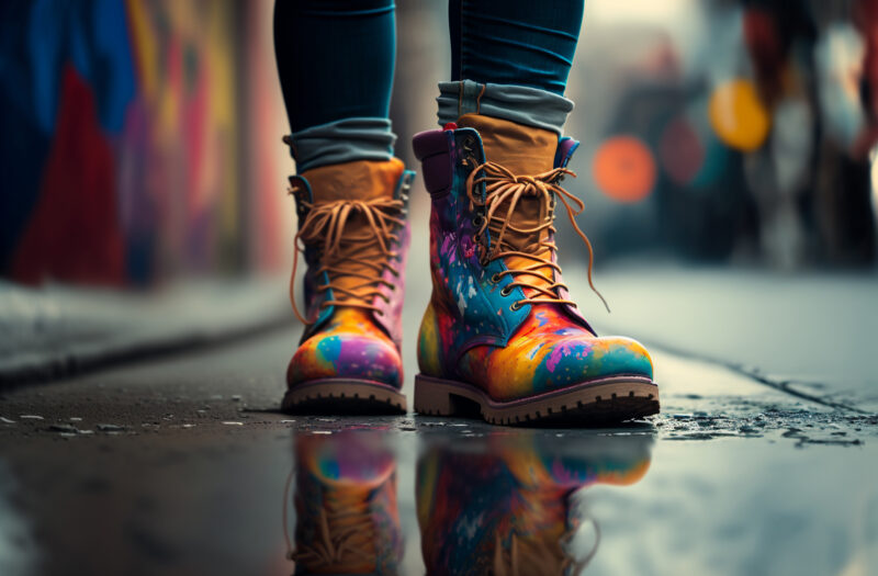 gratisography colorful boots free stock photo 800x525