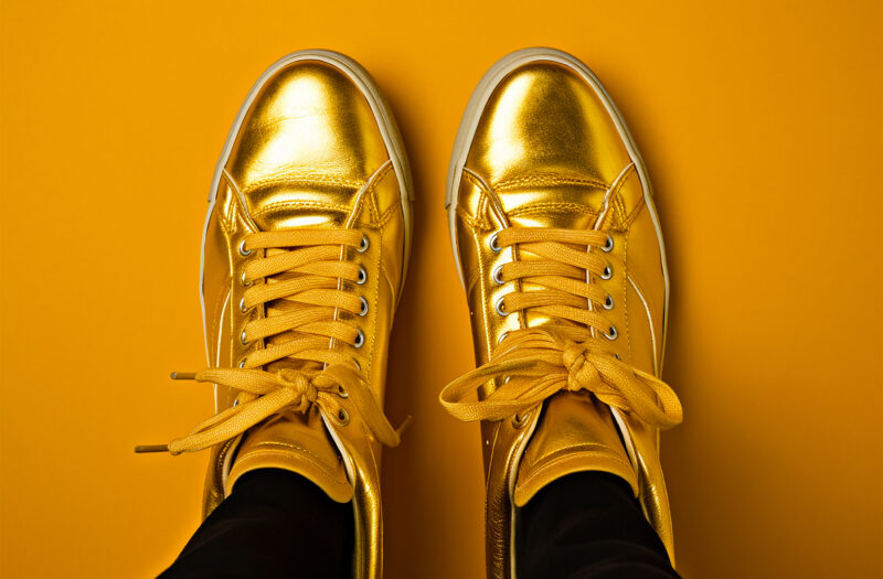 gratisography gold kicks free stock photo 800x525