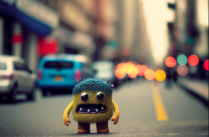 gratisography little city monster free stock photo 800x525