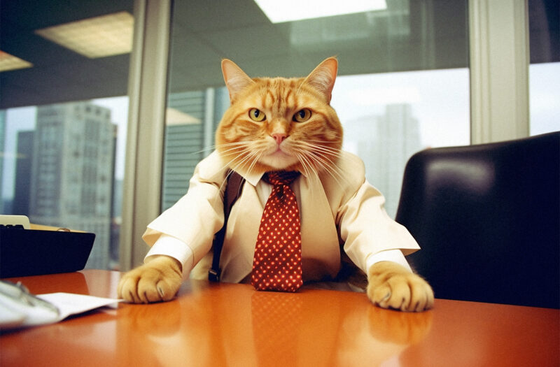 gratisography retro boss cat free stock photo 800x525