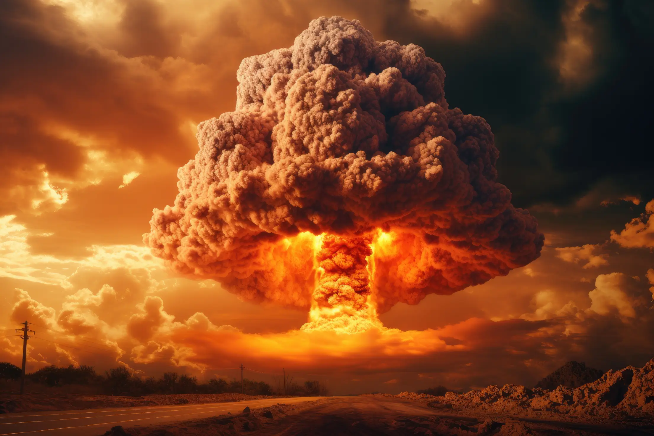 atomic explosion free photo