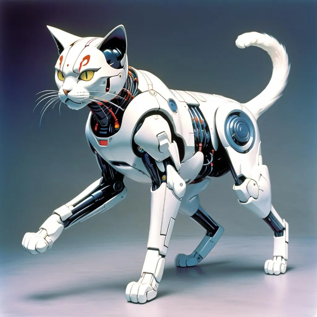 Cat Robot AI Creation